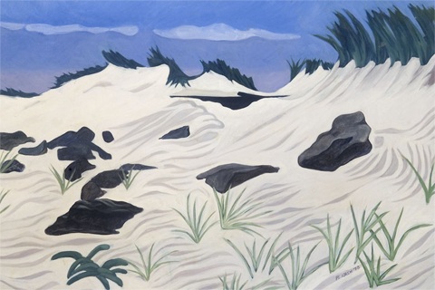 Dune Oil on Canvas 36" x 48"